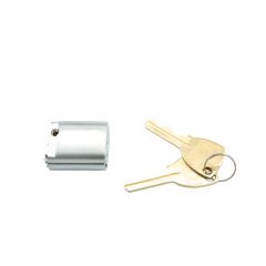 LOCKWOOD C4 570 OVAL DOUBLE CYLINDER WITH UU CAM 5KD Satin Chrome