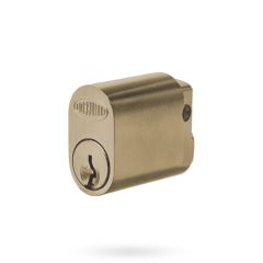 LOCKWOOD C4 570 AUSTRALIAN OVAL CYLINDER WITH X CAM 5KA Aged Brass
