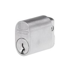 LOCKWOOD C4 570 AUSTRALIAN OVAL CYLINDER WITH X CAM *CODE J001* PK=10 Satin Chrome