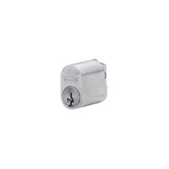 LOCKWOOD C4 570 AUSTRALIAN OVAL CYLINDER WITH X CAM 6MK - SC8 NSW DEPARTMENT OF COMMERCE Satin Chrome