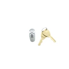 LOCKWOOD C4 570 AUSTRALIAN OVAL DOUBLE CYLINDERS WITH X CAMS Chrome Plate