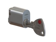 LOCKWOOD TwinX 570 AUSTRALIAN OVAL CYLINDER WITH X7 CAM MK Satin Chrome
