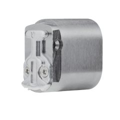 LOCKWOOD C4 570 AUSTRALIAN OVAL CYLINDER WITH V CAM 6KA Satin Chrome