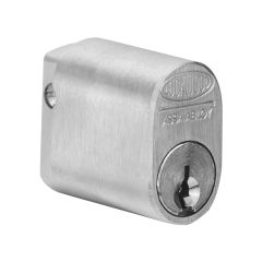 LOCKWOOD C4 570 AUSTRALIAN OVAL CYLINDER WITH U CAM 6KA Satin Chrome