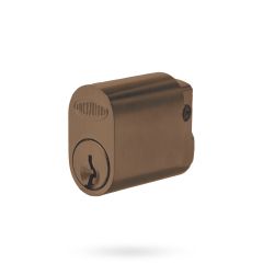 LOCKWOOD C4 570 AUSTRALIAN OVAL CYLINDER WITH Z CAM 6MK Arch Bronze Unlacquered