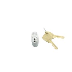 LOCKWOOD C4 570 AUSTRALIAN OVAL CYLINDER WITH Z CAM 5KD - SC8 NSW DEPARTMENT OF COMMERCE Satin Chrome