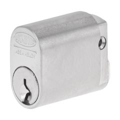 LOCKWOOD 570 AUSTRALIAN OVAL CYLINDER WITH W CAM 5RP Satin Chrome