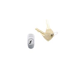 LOCKWOOD C4 570 AUSTRALIAN OVAL CYLINDER WITH M CAM 5KD Satin Chrome