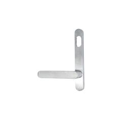 5801 ROUND END PLATE WITH CYLINDER HOLE & 106 LEVER Polyester Powdercoat