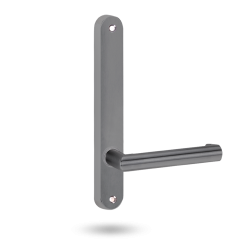 5905 ROUND END PLATE WITH 155 LEVER Polyester Powdercoat