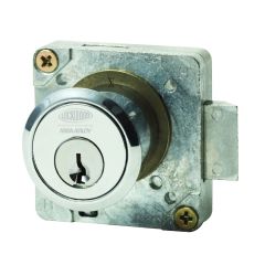LOCKWOOD C4 693 5 PIN CUPBOARD LOCK "A" CONFIGURATION 5KA Chrome Plate