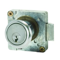 693 CUPBOARD LOCK WITH ABLOY PROTEC CYLINDER MK Satin Chrome