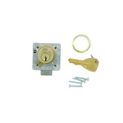 LOCKWOOD C4 693 5 PIN CUPBOARD LOCK "B" CONFIGURATION 5KD Polished Brass