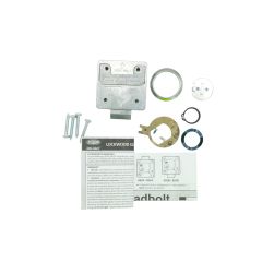 LOCKWOOD 693 CUPBOARD LOCK BODY Satin Chrome