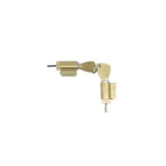 LOCKWOOD SYMMETRY DOUBLE CYLINDER DEADBOLT CYLINDER ASSEMBLY 5KA Black Chrome