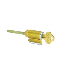 LOCKWOOD SYMMETRY SERIES 2 CYLINDER ASSEMBLY 5KA Polished Brass