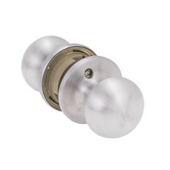 SYMMETRY PASSAGE SET MANOR DP Satin Stainless Steel