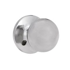 SYMMETRY DUMMY KNOB MANOR DP Polished Stainless Steel