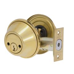 SYMMETRY DEADBOLT DOUBLE CYLINDER TP 6PIN PROJECT KEYED Everbrass