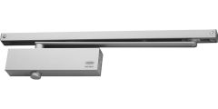 724 SERIES SIZE 2-4 CLOSER ADJUSTABLE BACKCHECK Silver