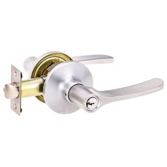 SYMMETRY ENTRANCE SET VICINITY TP 6PIN KEYED ALIKE Satin Chrome
