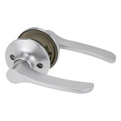 SYMMETRY PASSAGE SET VICINITY DP Satin Chrome