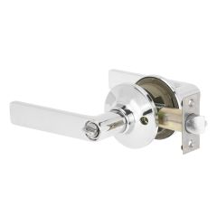 SYMMETRY ENTRANCE SET LEVER 3 ELEMENT TP 5PIN PROJECT KEYED Chrome Plate
