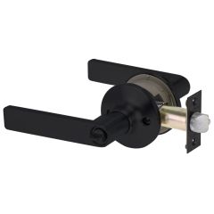 SYMMETRY ENTRANCE SET LEVER 3 ELEMENT TP 6PIN PROJECT KEYED Matt Black