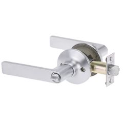 SYMMETRY ENTRANCE SET LEVER 3 ELEMENT TP 6PIN PROJECT KEYED Satin Chrome