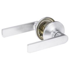 SYMMETRY PASSAGE SET LEVER 3 TP Satin Chrome