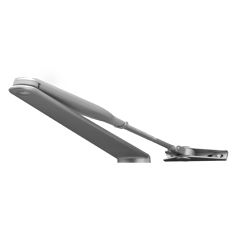 7714 SERIES FLAT ARM ASSEMBLY TO SUIT LIMITED HEAD ROOM Silver