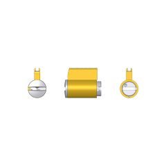 VPIL PI2 8221 MTL800 CYLINDER, SATIN CHROME KA Satin Chrome