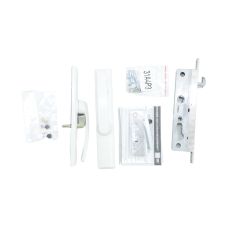 8654 HINGE SECURITY DOOR LOCKSET NO CYLINDER Polyester Powdercoat