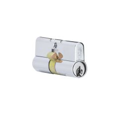 LOCKWOOD C4 9555 EURO PROFILE DOUBLE CYLINDER FIXED CAM 6KD Chrome Plate