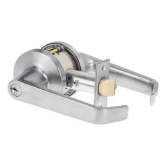 956 SERIES KEY IN LEVER EXTERIOR ESCAPE DEADLATCH SET 6MK Satin Chrome