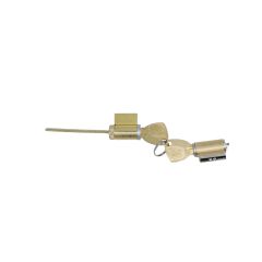 ONYX 5 PIN DOUBLE CYLINDER ASSEMBLY 5RP TP Satin Chrome Pearl