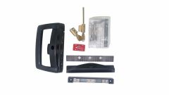 ONYX D HANDLE/SLIM PULL EXTRA WIDTH STRIKE PACKER CA (CODED ALIKE) CYL Black