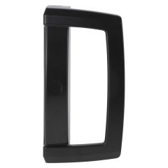 ONYX D HANDLE DUMMY/NO EXTERNAL FURNITURE UNI STK 50MM SCREWS TP Black
