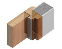 AURA SQ EDGE PERIMETER SEAL 2100 SIL Silver