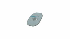 H100 530 LATCH 8MM + ADAPTION PLATE LARGE 70MM BACKSET