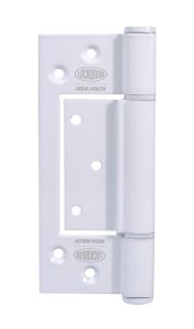 FAST FIX TIMBER/ALUMINIUM HINGE WH White