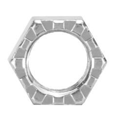 LOCKWOOD CAM LOCK NUT 11 X 1MM PK=10 Zinc Clear Cr3+ Chromate