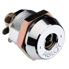 ABLOY CLASSIC 33MM CAM LOCK 9 DISC BRASS RIGHT HAND UNIVERSAL TYPE 1 POSITION KEY REMOVAL MK Chrome Plate