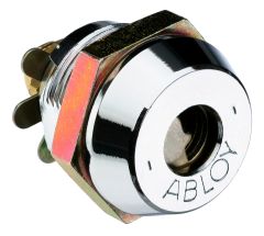 ABLOY CLASSIC 29MM CAM LOCK 7 DISC BRASS RIGHT HAND UNIVERSAL TYPE 1 POSITION KEY REMOVAL MK Chrome Plate