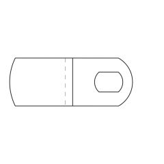 LOCKWOOD CAM LOCK CAM 41X6.5 STEP VERTICAL LOCKING Zinc Clear Cr3+ Chromate