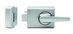 002 WITH LEVER TIMBER FRAME STRIKE TP 6PIN MASTER KEYED Satin Chrome Pearl