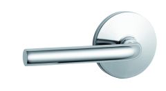 1360 SERIES D97 LEVER ON ROUND ROSE INT HALF SET RH Satin Chrome