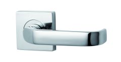 SYMPHONY 74 LEVER ON SQUARE ROSE EXT HALF SET Satin Chrome