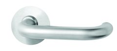 260 SERIES 96 LEVER ON ROUND ROSE INT FIXED HALF SET Natural