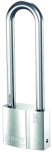 ABLOY CLASSIC 48MM BRASS BODY PADLOCK 100MM BORON STEEL 8MM DIAMETER SHACKLE KD Chrome Plate